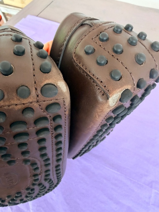 Tod\'s Brown Leather Men\'s Driving Loafers Size 6.5 main image 7